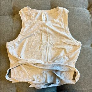 Lululemon Tie Crop Top
